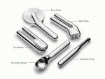 5 Piece Stainless Steel Kitchen Gadget Set with Organizer