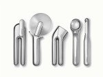 5 Piece Stainless Steel Kitchen Gadget Set with Organizer