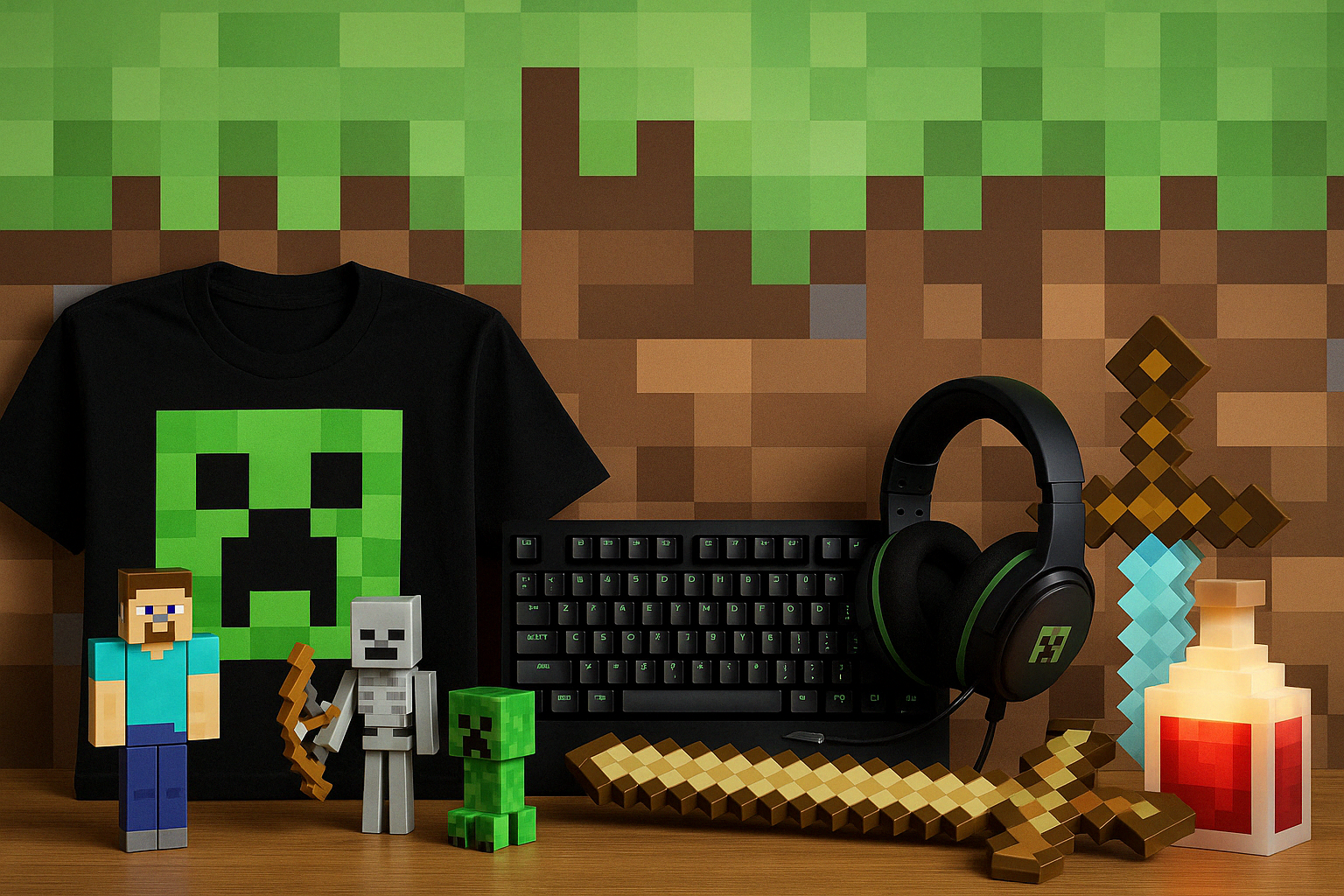 Curated Minecraft Merch - Sales & News