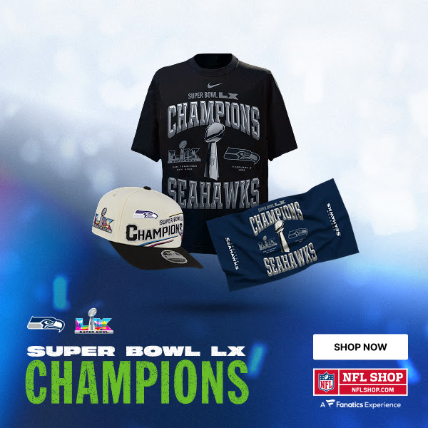 Seattle Seahawks Super Bowl Champs at NFLShop
