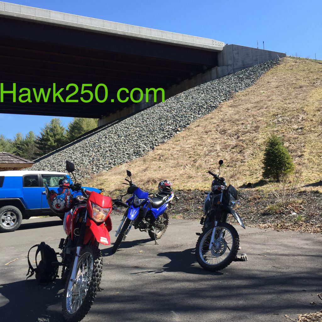 hawk 250 bikes