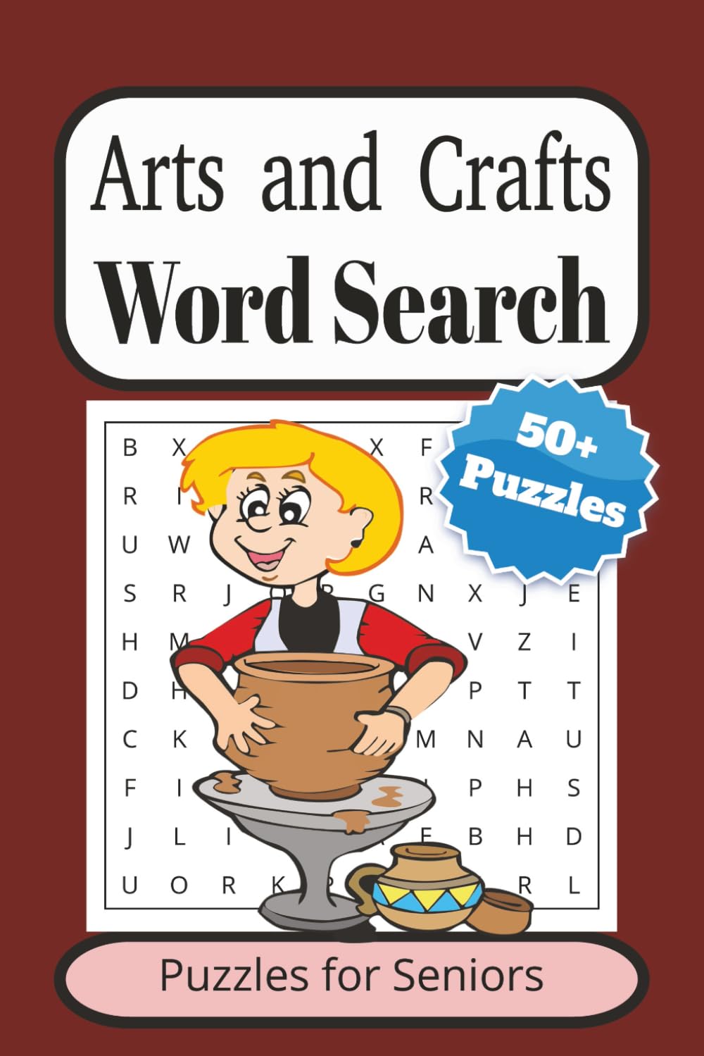 Arts and Craft Word Search Puzzle Book