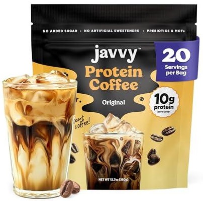 Javvy Protein coffee iced coffee image - amazon