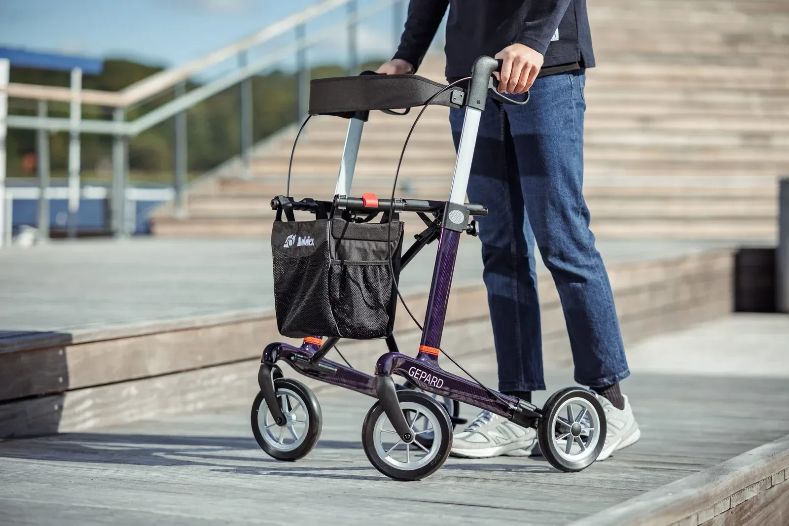 Experience freedom and comfort with our favorite rollator for active seniors