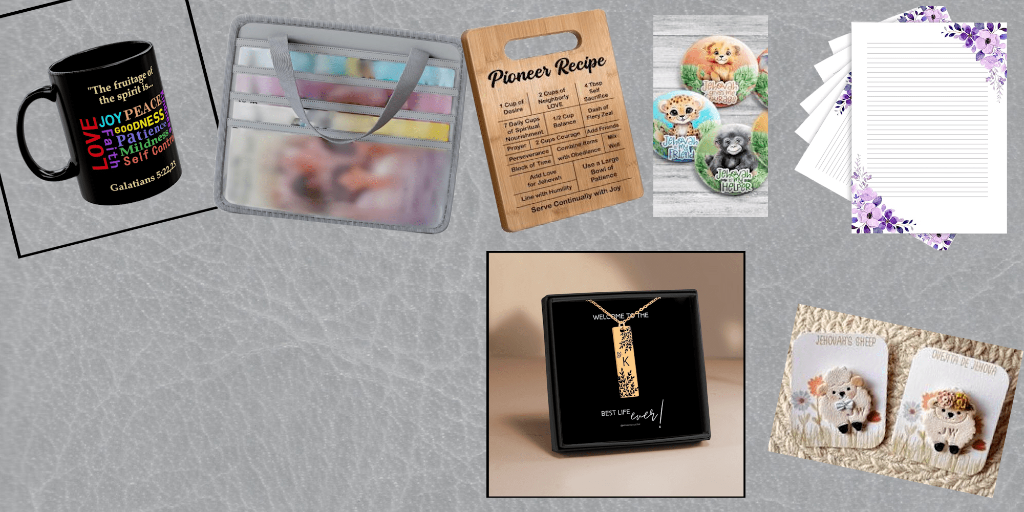A selection of our products on this store